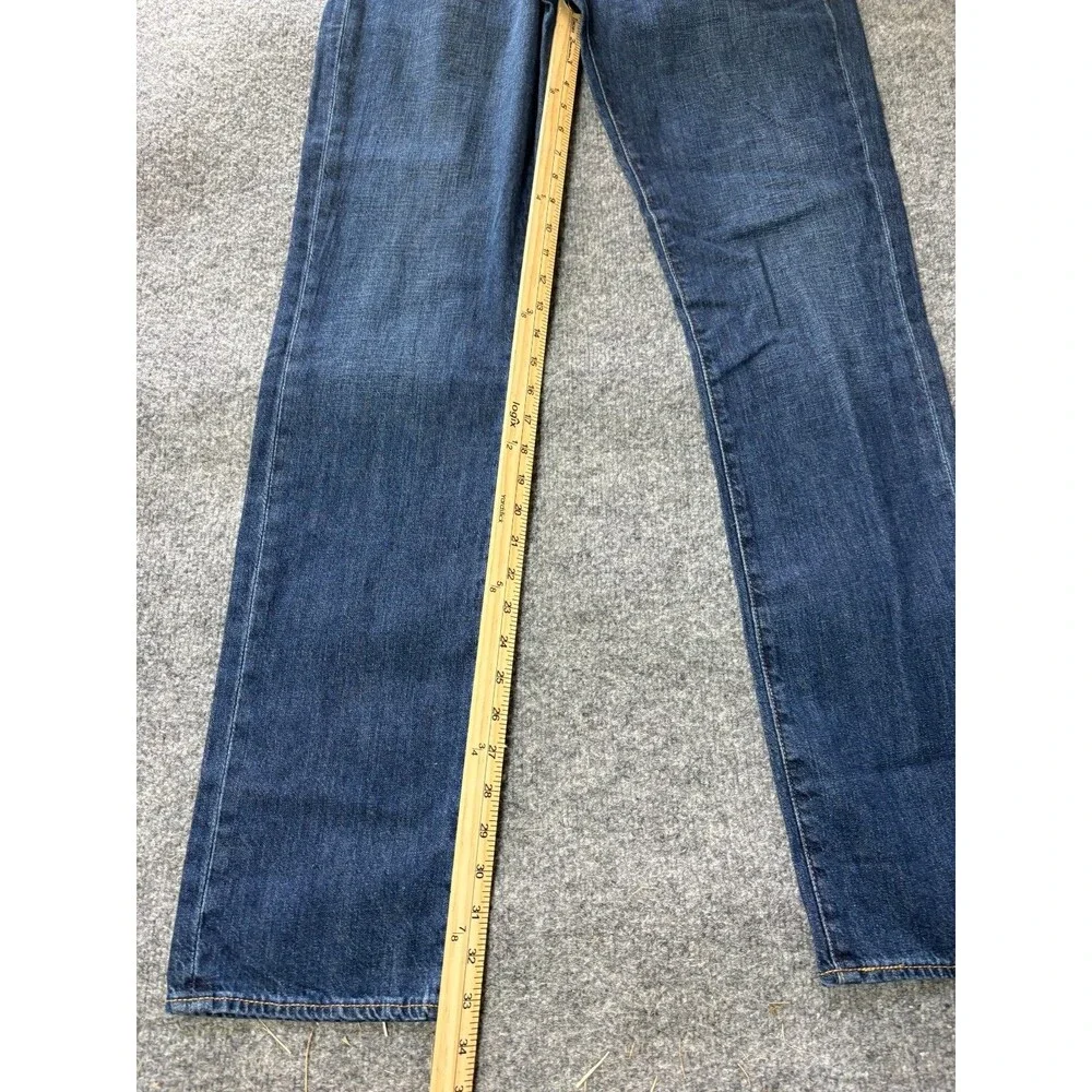 Levis 511 Slim Fit Jeans Mens Size 34 X 34 Blue Dark Wash NEW